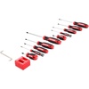 image:imageCRAFTSMAN Screwdriver Set 12 Pc Includes Flat Head and Phillips Screwdrivers Offset MagnetizerDemagnetizer CMHT65130New Version
