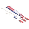 image:imageCRAFTSMAN Screwdriver Set 39 Pc Durable Acetate Handle Master Combination Multi Screw Driver Set Kit CMHT65180New Version