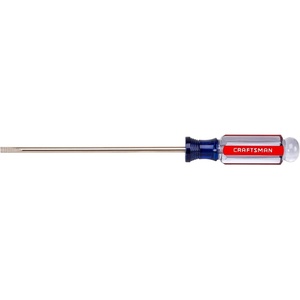 image:imageCRAFTSMAN Screwdriver SL316 in x 6 in Cab Cabinet Magnetic Tip Durable Comfort Grip CMHT65162Old Version