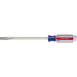 image:imageCRAFTSMAN Screwdriver SL38 in x 8 in Long Slotted Magnetic Tip CMHT65166Old Version