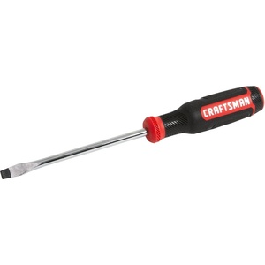 image:imageCRAFTSMAN Screwdriver SL516 in x 6 in Slotted Magnetic Tip Comfort Grip CMHT65165Old Version