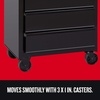 image:imageCRAFTSMAN Tool Chest Combo with Drawer Liner Roll 26Inch Rolling 5 Drawer Black CMST82763BK