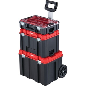 image:imageCRAFTSMAN VERSASTACK 17126in Metal Wheels Lockable Tool Box