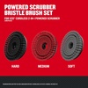image:imageCRAFTSMAN Power Scrubber Medium Bristle Brush for V20 Cordless 2in1 Power Scrubber CMCPSMB3 Scrubber Bristle Brushes Set
