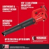 image:imageCRAFTSMAN 20V MAX Cordless Leaf Blower with Battery and Charger Hard Surface Electric Leaf BlowerPowerful up to 90 MPH Red CMCBL710D1Cordless 2Ah Battery Kit