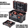 image:imageCRAFTSMAN TRADESTACK Tool Box Waterproof IndoorOutdoor Stackable Tool Storage Lockable 21 Inch CMST21430