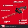 image:imageCRAFTSMAN V20 Cordless Hedge Trimmer 22 with POWERSAW Branch Cutter Battery and Charger Included CMCHTS820D1w Cordless Starter Kit