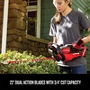 image:imageCRAFTSMAN V20 Cordless Hedge Trimmer 22 with POWERSAW Branch Cutter Battery and Charger Included CMCHTS820D1w Cordless Starter Kit