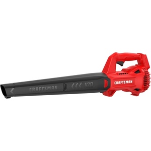 image:imageCRAFTSMAN 20V MAX Cordless Leaf Blower with Battery and Charger Hard Surface Electric Leaf BlowerPowerful up to 90 MPH Red CMCBL710D1Tool Only