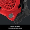 image:imageCRAFTSMAN 20V MAX Cordless Fan Tool Only CMCE001B Red