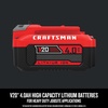 image:imageCRAFTSMAN V20 Lithium Ion Battery 40Amp Hour CMCB204Single Battery