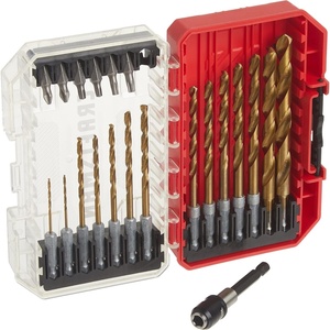 image:imageCRAFTSMAN Drill Bit SetScrewdriver Set Titanium Nitride Coated 21pc CMAM3211