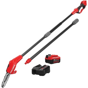 image:imageCRAFTSMAN Pole Saw Pole Saws for Tree Trimming Cordless V20 ToolOnly Tree Trimmer Up to 14 Ft Extended Reach CMCCSP20BPole Saw Kit with 4Ah Battery