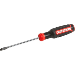 image:imageCRAFTSMAN Screwdriver Slotted BiMaterial 316 X 4 Inch CMHT65061NNEW Slotted Screwdriver  4 Inch