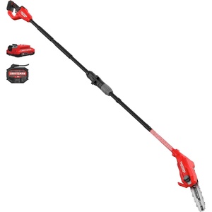 image:imageCRAFTSMAN V20 8 FT Cordless Pole Chainsaw for Tree Trimming with Battery and Charger Included CMCPS630D1