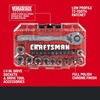 image:imageCRAFTSMAN Socket Set 24Piece 14 Inch Drive Metric Includes Storage Case CMMT12110LZNEW SAE Set