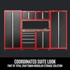 image:imageCRAFTSMAN Wood Top Work Surface with Steel Back Splash CMST25302BK