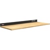 image:imageCRAFTSMAN Wood Top Work Surface with Steel Back Splash CMST25302BK