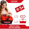 image:imageTool BoxSet 45 pcs PH Mini Screwdriver Flat Mini Screwdriver Tape Measure Safety Goggles Toolbox