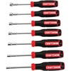 image:imageCRAFTSMAN Nut Driver Set 7 PC Dual Metric SAE Magnetic Tips Comfort Grip CMHT65146Old Version