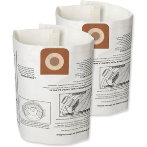 image:imageCRAFTSMAN CMXZVBE38735 Genuine Fine Dust Wet Dry Vac Dust Collection Bags for Most 12 Gallon CRAFTSMAN Shop Vacuums Collects Dry Fine Debris Reduces Cleanup Time 2Pack1620 Gallon Fine Dust