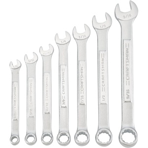 image:imageCRAFTSMAN SAE WRENCH SET IN POUCH 7PC CMMT21085SAE Wrench Set