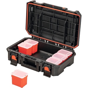 image:imageCRAFTSMAN TRADESTACK System Tool Box Water Resistant Tool Storage with 6 Small Parts Containers 21 Inch CMST21415