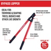 image:imageCRAFTSMAN CMXMKIT0170 Tree amp Shrub Pruning Set with Bypass Pruning Shears Bypass Lopper and Folding Pruning SawTree  Shrub Pruning Set