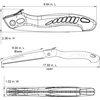 image:imageCRAFTSMAN CMXMKIT0170 Tree amp Shrub Pruning Set with Bypass Pruning Shears Bypass Lopper and Folding Pruning SawTree  Shrub Pruning Set