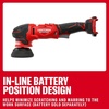 image:imageCRAFTSMAN 3 in Dual Action Buffer Polisher V20 Brushless Cordless Orbital Polisher Variable Speed Tool Only CMCE130B
