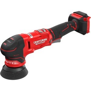 image:imageCRAFTSMAN 3 in Dual Action Buffer Polisher V20 Brushless Cordless Orbital Polisher Variable Speed Tool Only CMCE130B