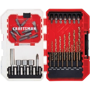 image:imageCRAFTSMAN 35 Piece Screwdriver Bit Set Durable ShockResistant Steel CMAF35SET