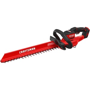 image:imageCRAFTSMAN V20 Brushless RP 22 in Cordless Hedge Trimmer Lightweight Bush Trimmer with Hedge Sweep Attachment Up to 2X Power Longer Runtime Tool Only CMCHT830B