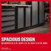image:imageCRAFTSMAN Welded 2Door Base Cabinet RedBlack CMST32602RB