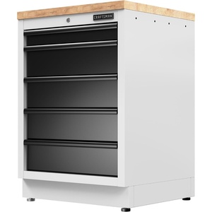 image:imageCRAFTSMAN Welded 5Drawer Base Cabinet WhiteBlack CMST32603WB