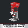 image:imageCRAFTSMAN V20 Router Tool Cordless Variable Speed Fixed Base Router with Depth Adjustment Bare Tool Only CMCW400B