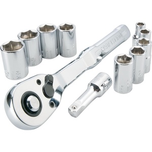 image:imageCRAFTSMAN Mechanics Tool Set Metric 14 Inch Drive 11 Piece 90Tooth CMMT3487114 in
