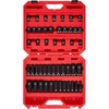 image:imageCRAFTSMAN 48 pc 12 in SAEMM Shallow amp Deep Impact Socket Set CMMT16549