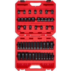 image:imageCRAFTSMAN 48 pc 12 in SAEMM Shallow amp Deep Impact Socket Set CMMT16549