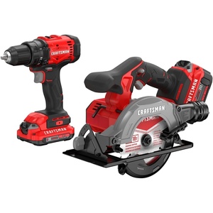 image:imageCRAFTSMAN V20 12 Drill Driver and 538 Circular Saw Combo CMCK203D1M1