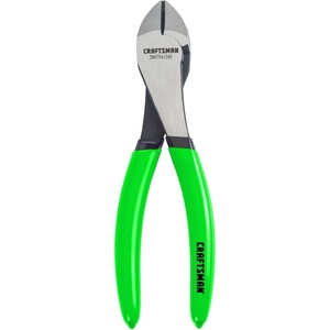 image:imageCRAFTSMAN HiViz Diagonal Plier Cutters Corrosion Resistant 7In CMHT84104G