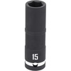 image:imageCRAFTSMAN 12 in Drive MM Deep Impact Socket 15 mm CMMT16176