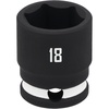 image:imageCRAFTSMAN 38 in Drive MM Shallow Impact Socket 18 mm CMMT16846