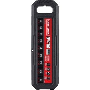 image:imageCRAFTSMAN 9 pc 38 in SAE Deep Impact Socket Set CMMT16882