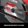 image:imageCRAFTSMAN V20 Cordless Power Tool Combo Kit with DrillDriver Circular Saw 2 Batteries and Charger CMCK202C22Tool Cordless Combo Kit with 2 batteries