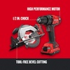 image:imageCRAFTSMAN V20 Cordless Power Tool Combo Kit with DrillDriver Circular Saw 2 Batteries and Charger CMCK202C22Tool Cordless Combo Kit with 2 batteries